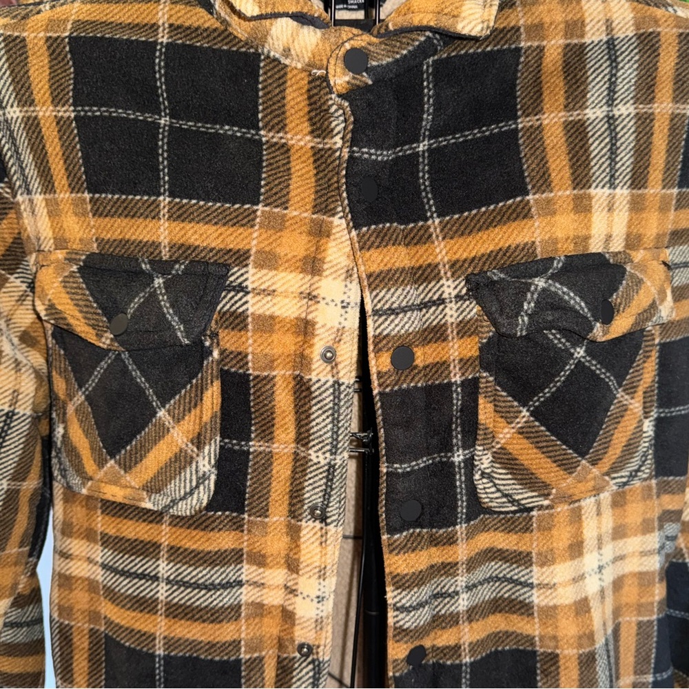 Member’s Mark Sherpa Lined Plaid Shacket View 2